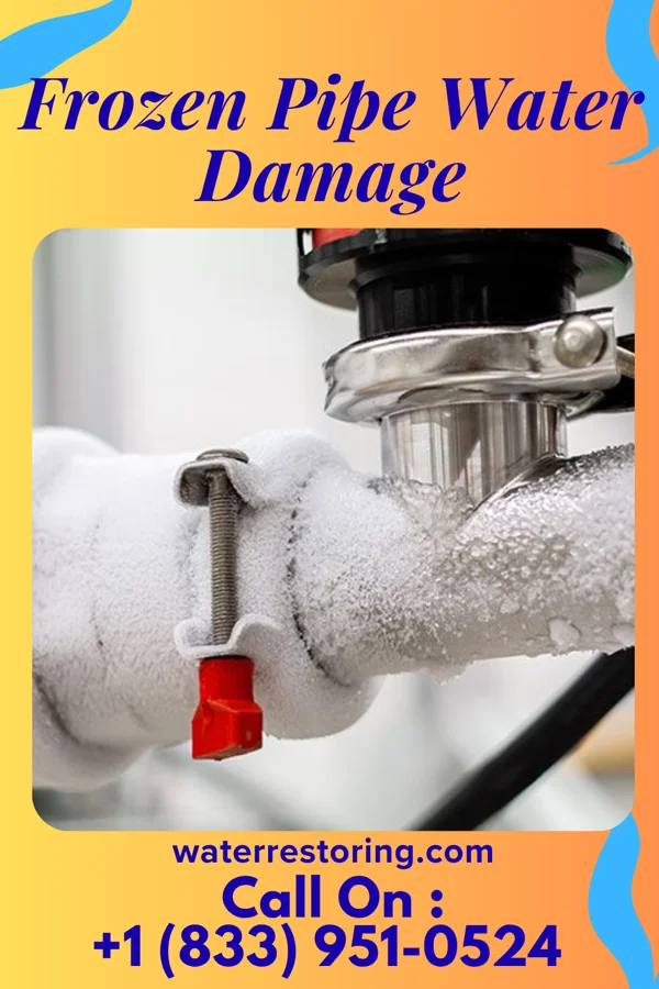 Frozen Pipe Water Damage in Giddings, TX